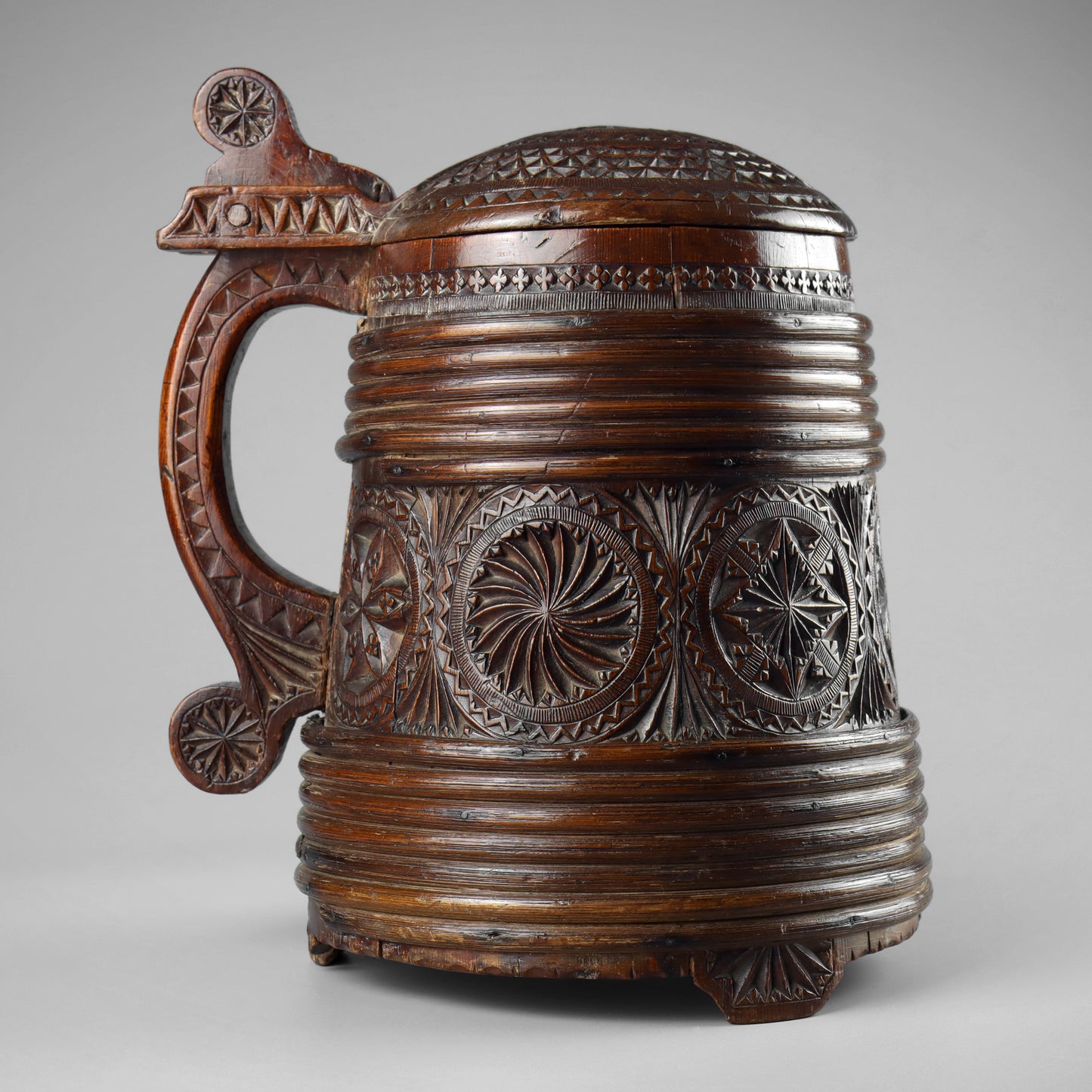 Chip Carved Tankard