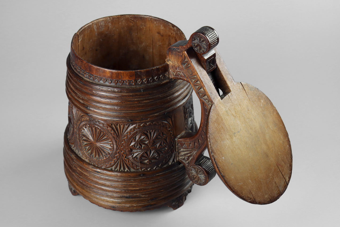 Chip Carved Tankard