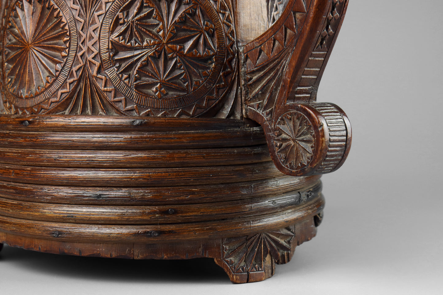 Chip Carved Tankard