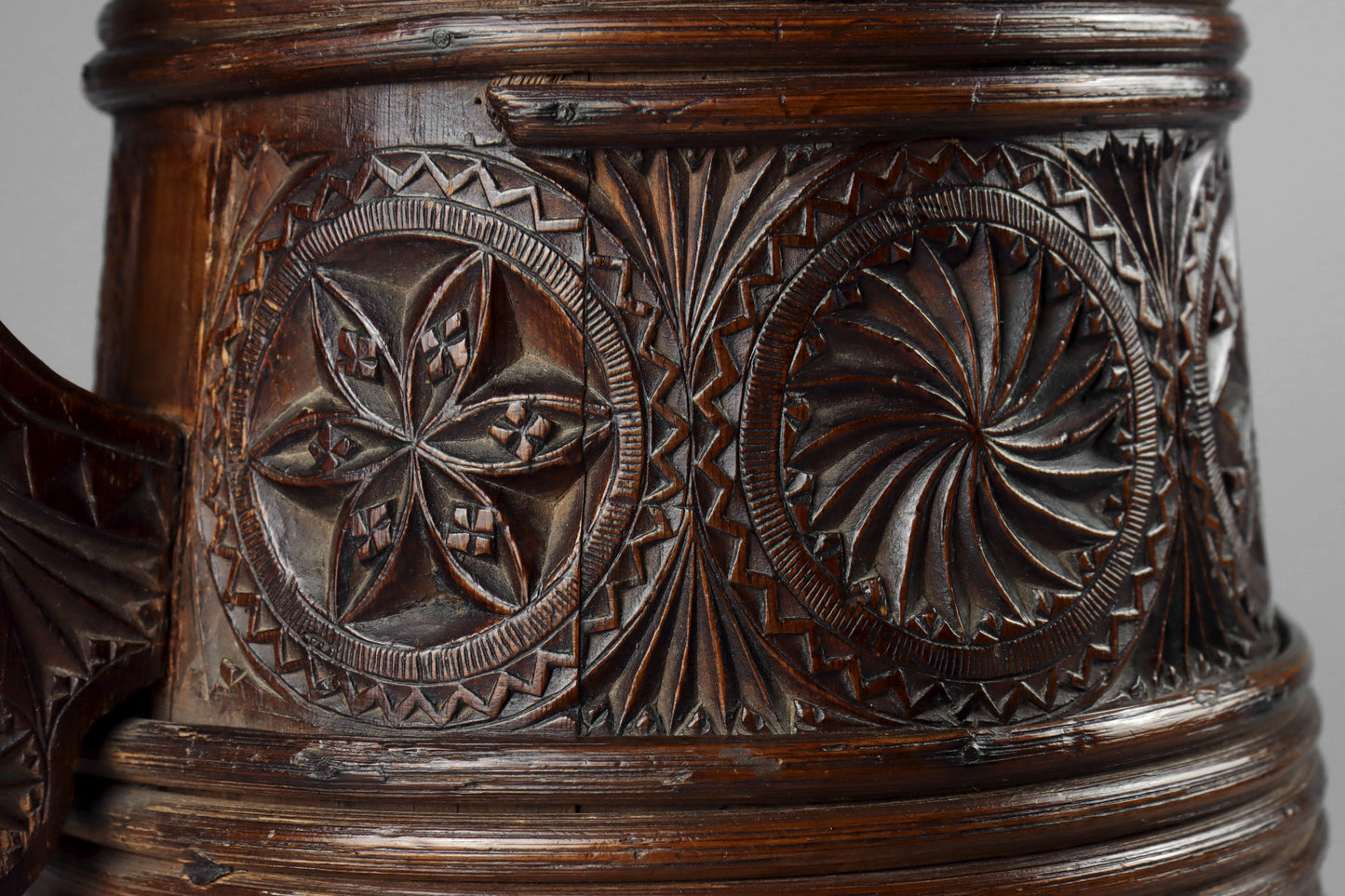 Chip Carved Tankard