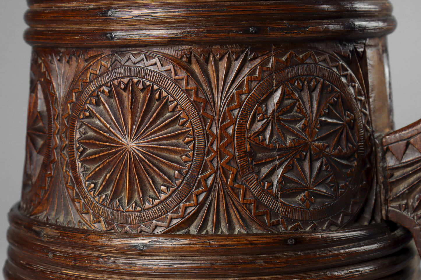 Chip Carved Tankard