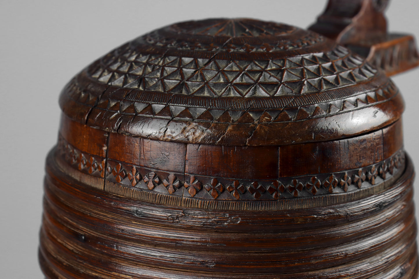 Chip Carved Tankard