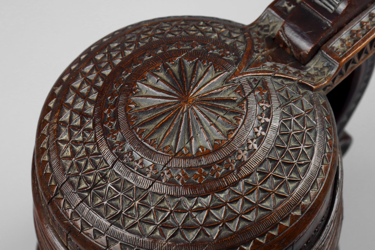 Chip Carved Tankard