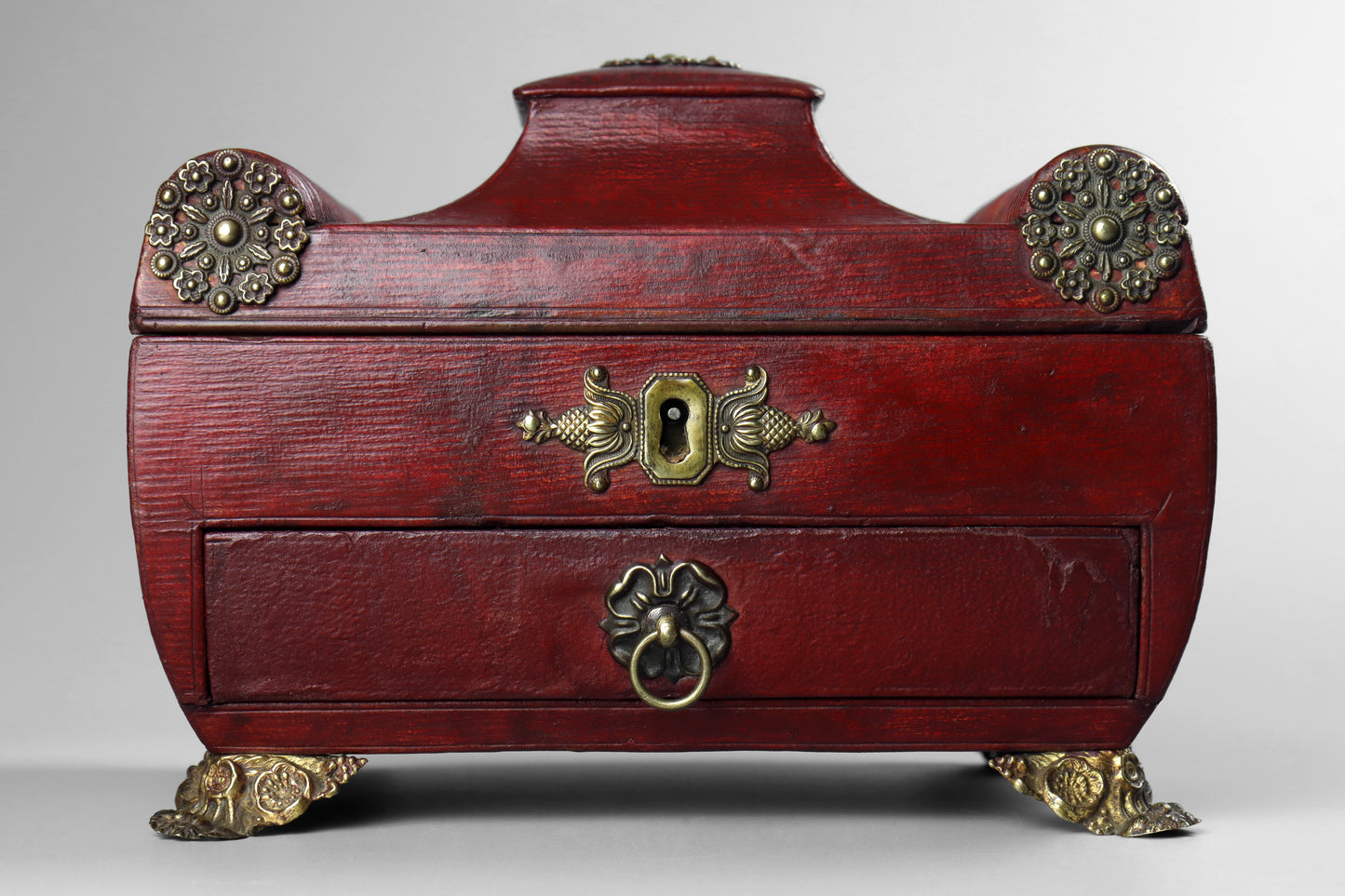 Regency Leather Sewing Box