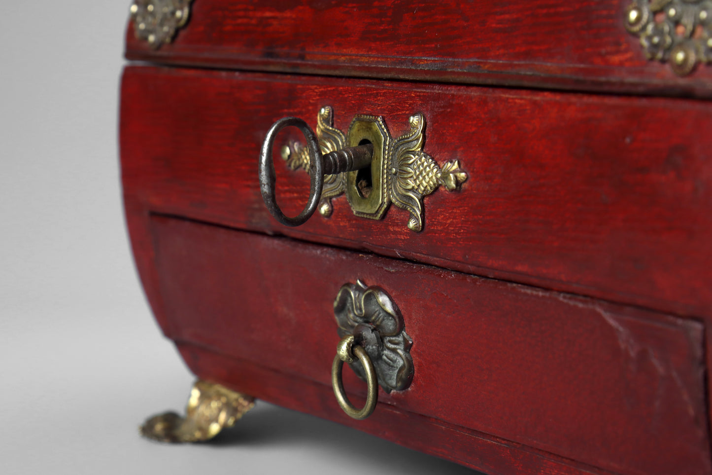 Regency Leather Sewing Box