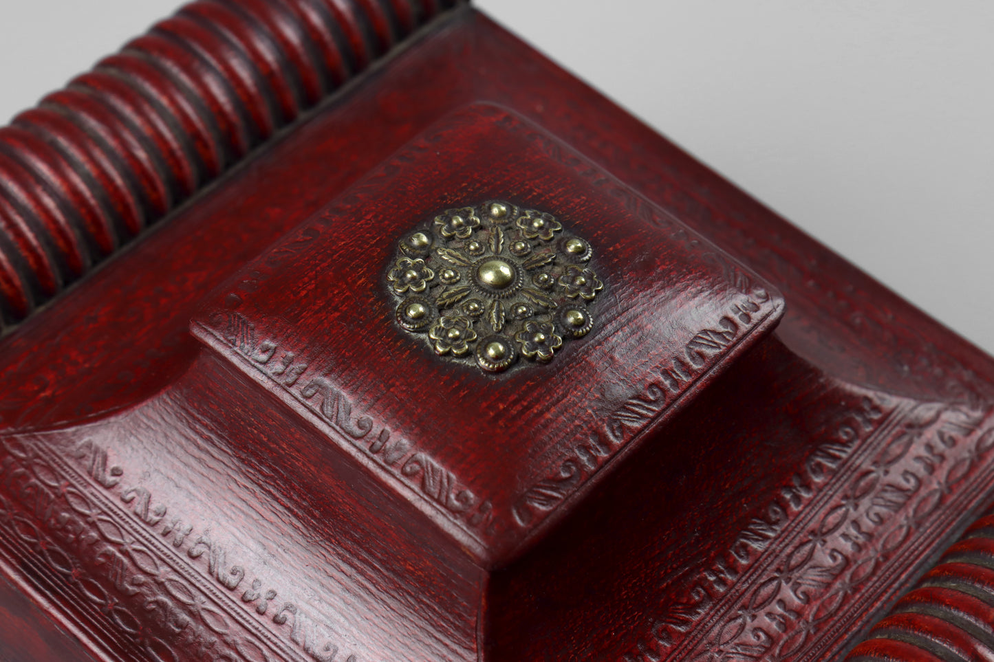Regency Leather Sewing Box