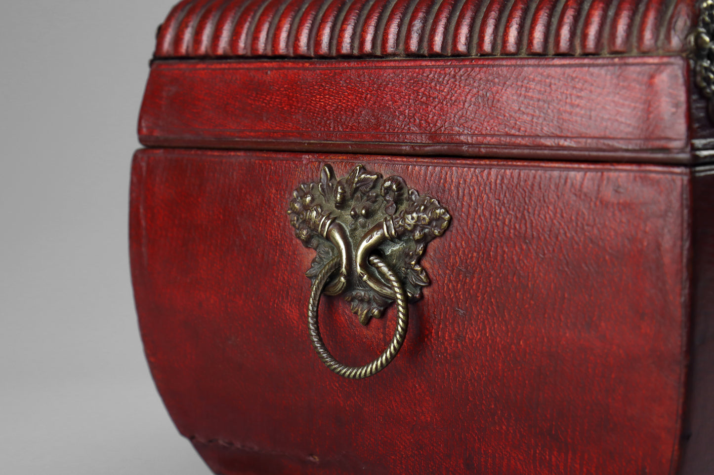 Regency Leather Sewing Box