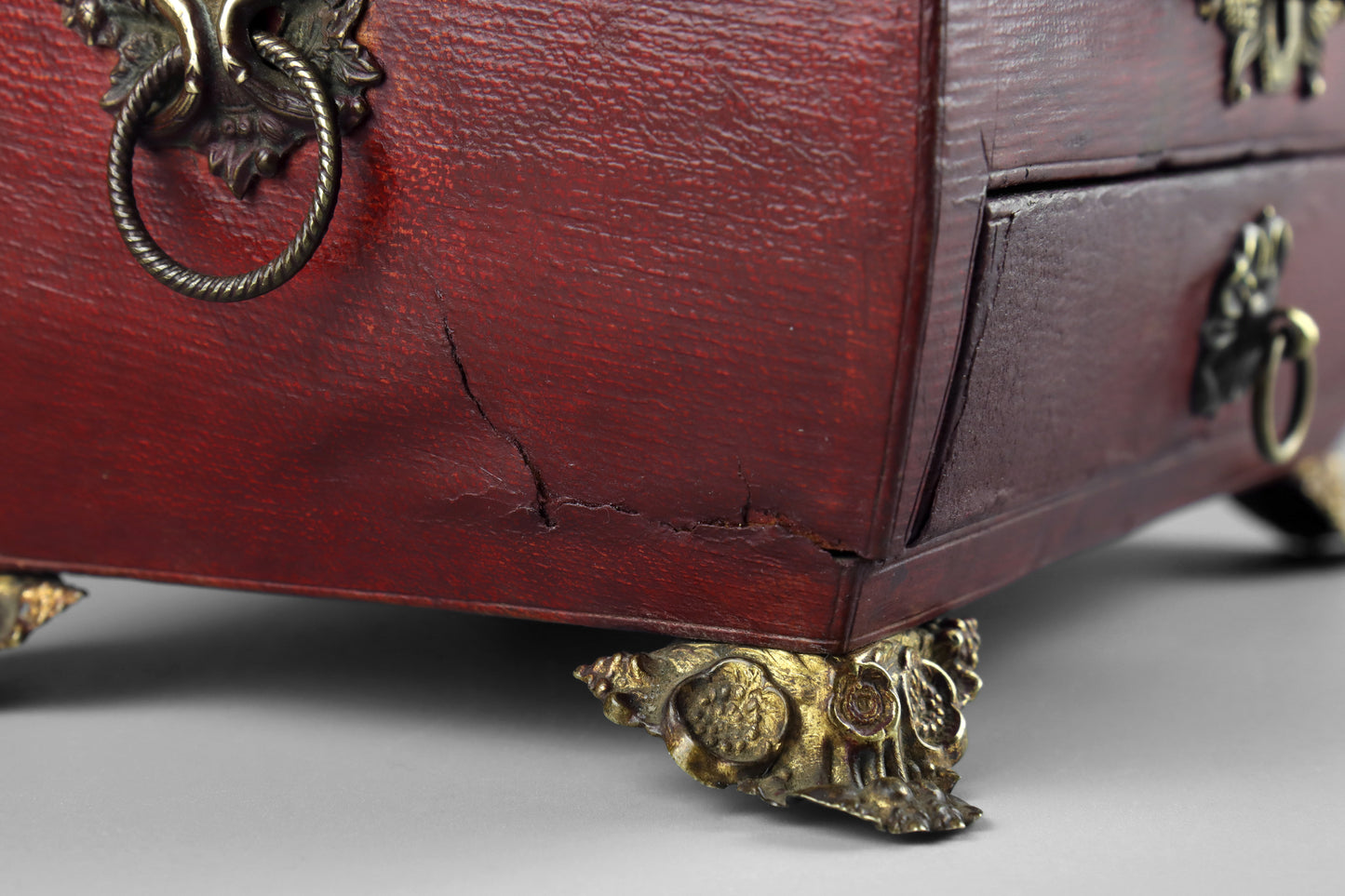Regency Leather Sewing Box