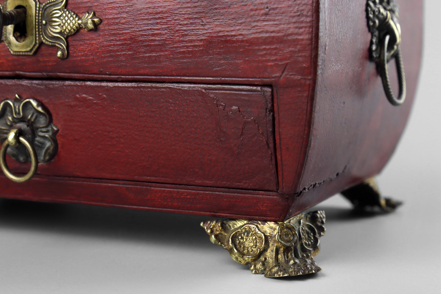 Regency Leather Sewing Box