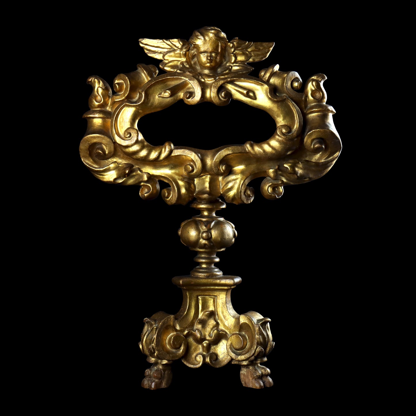Giltwood Baroque Monstrance