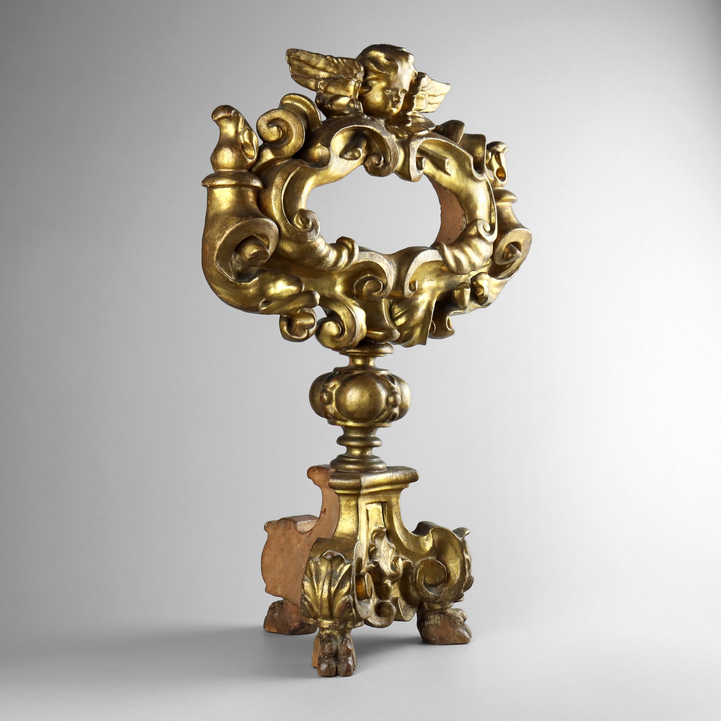 Giltwood Baroque Monstrance