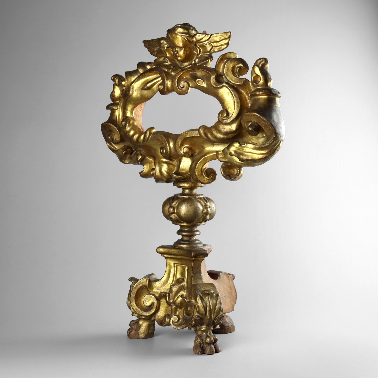 Giltwood Baroque Monstrance