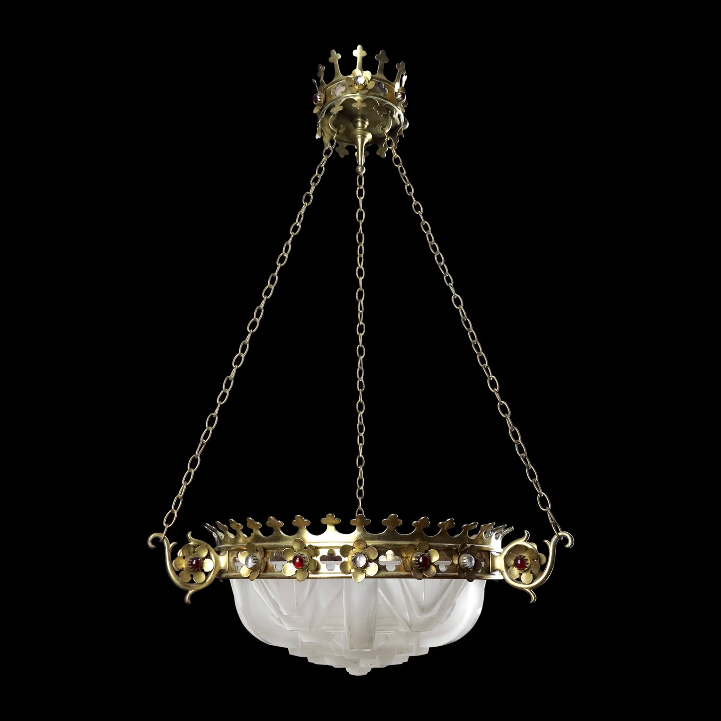 Gothic Revival Plafonnier Ceiling Light