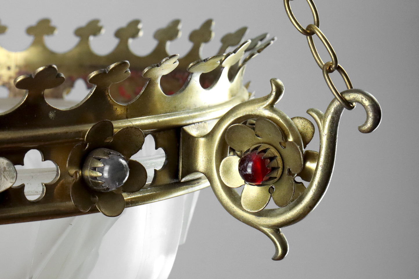 Gothic Revival Plafonnier Ceiling Light