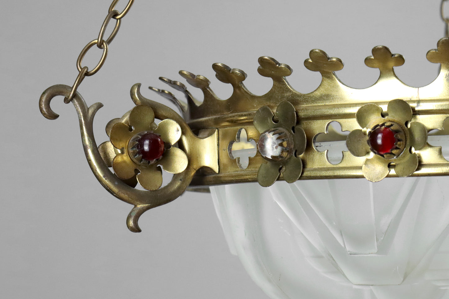 Gothic Revival Plafonnier Ceiling Light