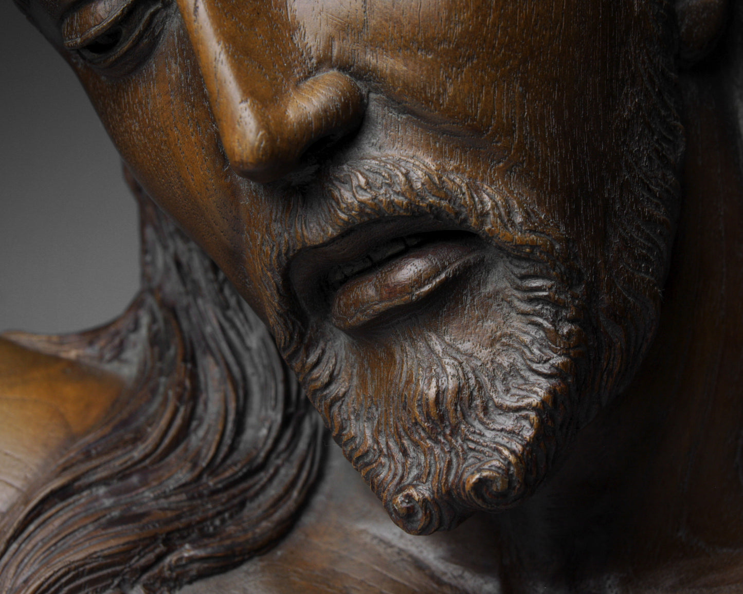 Carved Bust of Christ