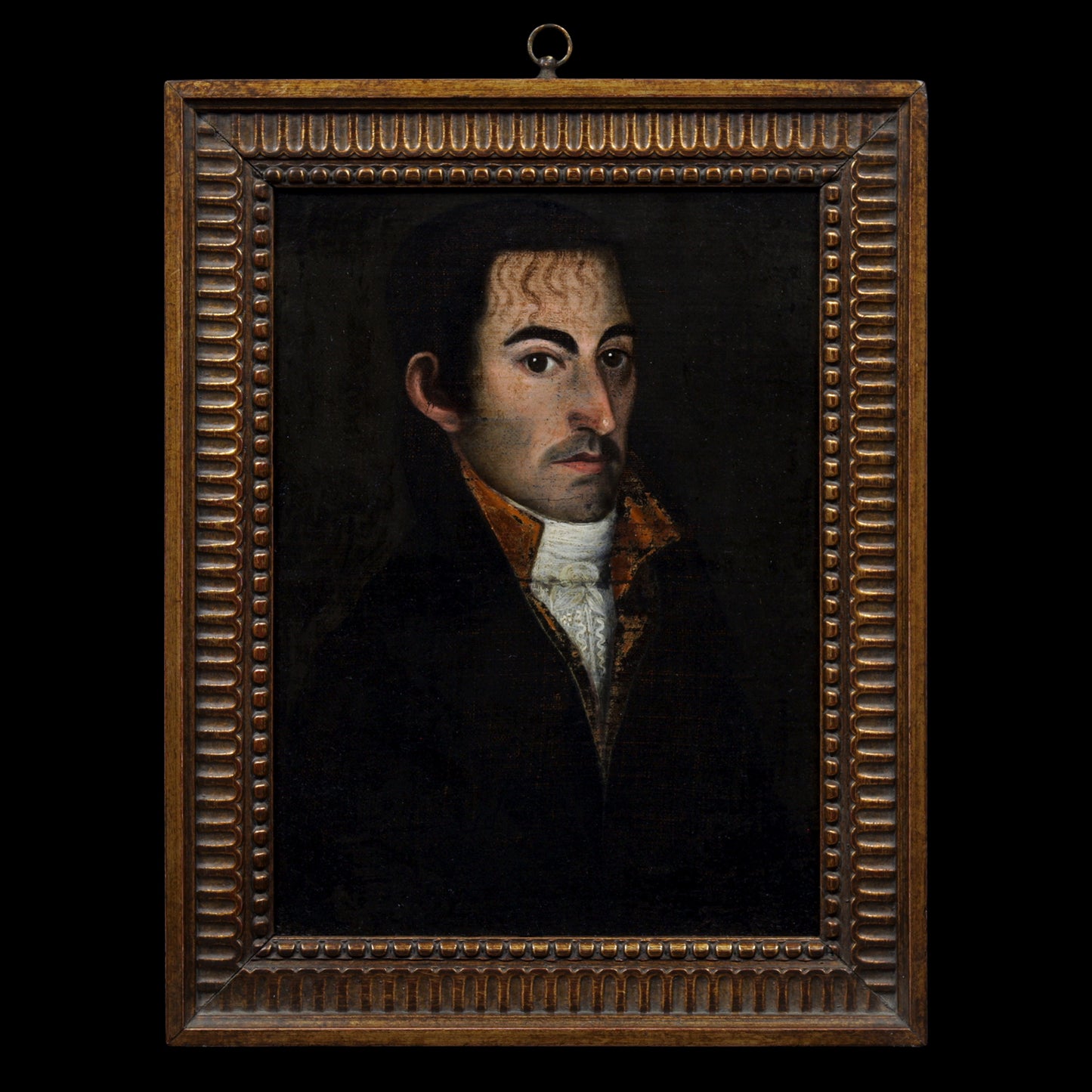 Naive School Portrait of a Gentleman