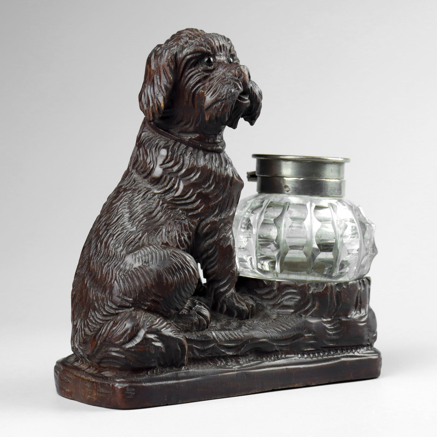 Black Forest Dog Inkwell