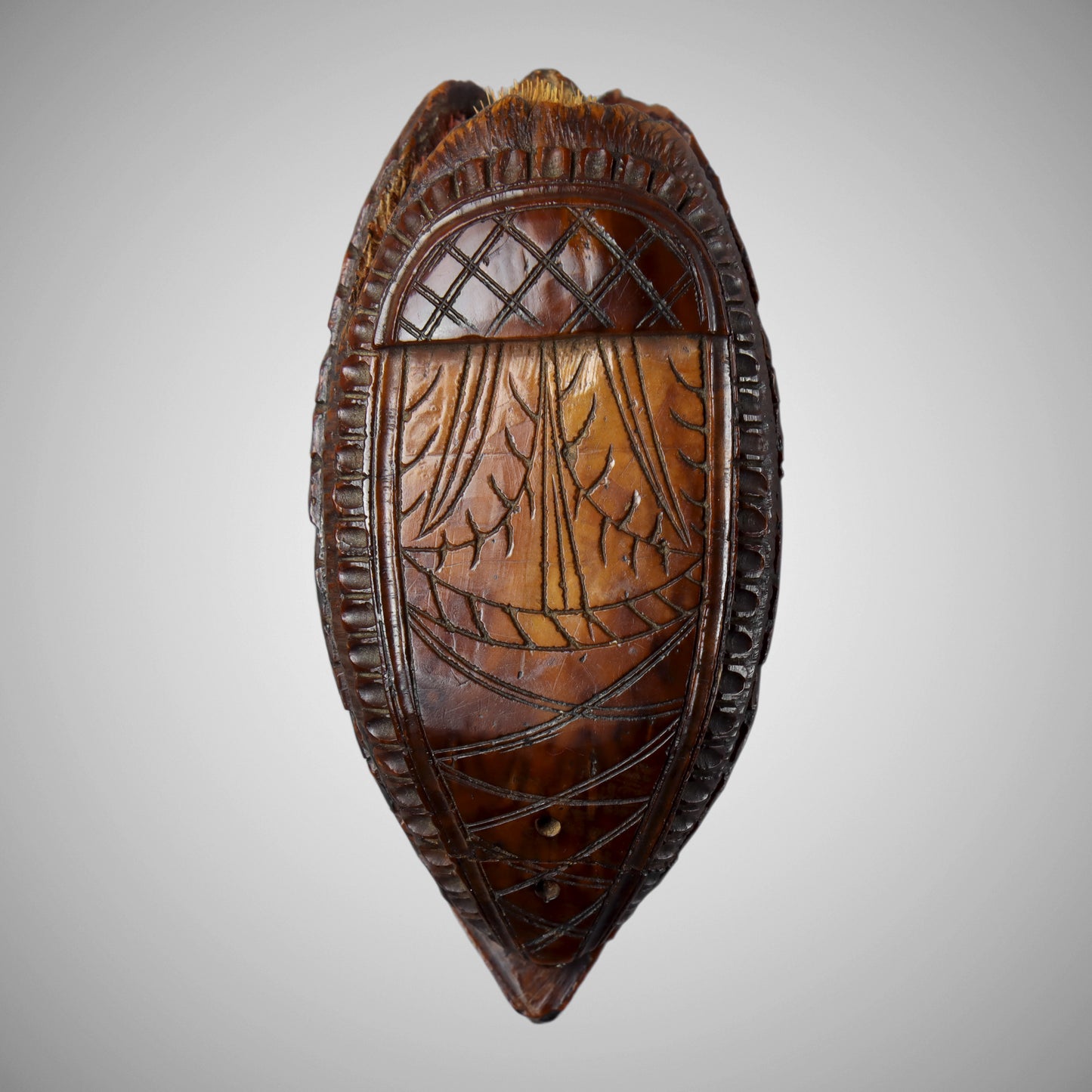 Coquilla Nut Snuff Box