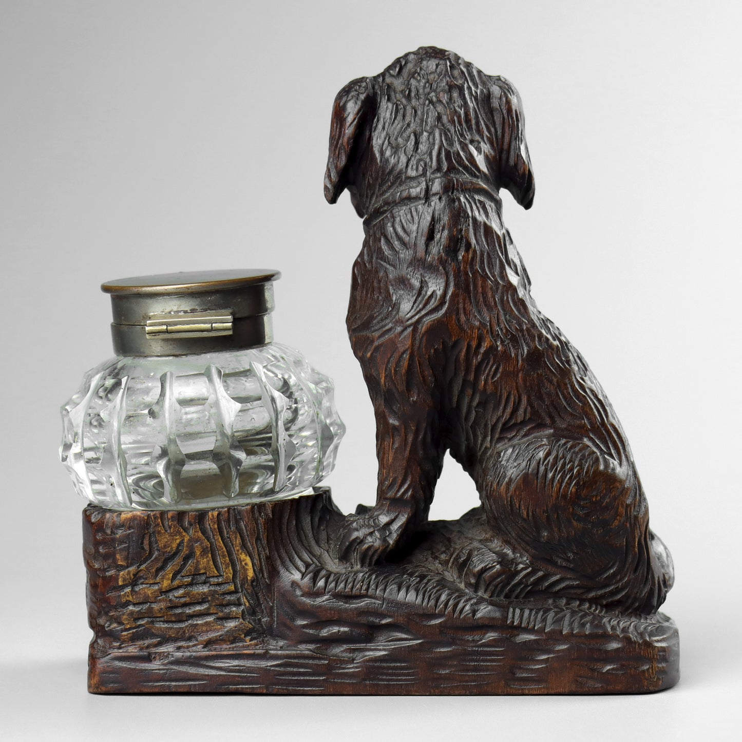 Black Forest Dog Inkwell