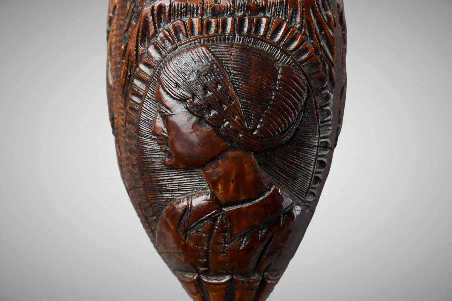 Coquilla Nut Snuff Box