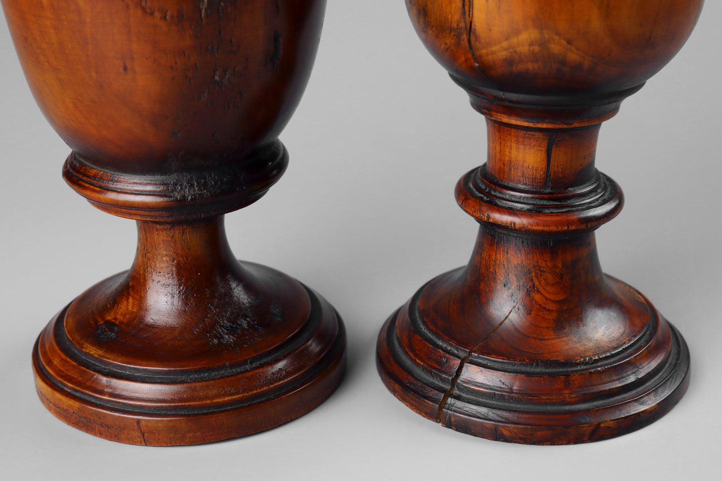Two Georgian Turned Goblets