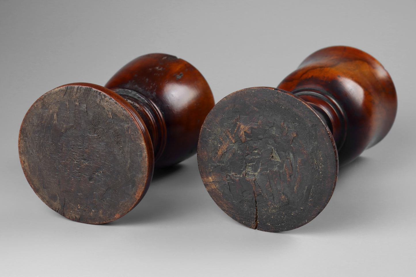 Two Georgian Turned Goblets