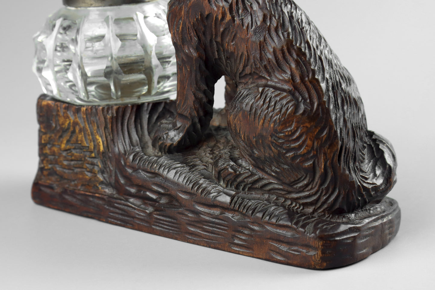 Black Forest Dog Inkwell
