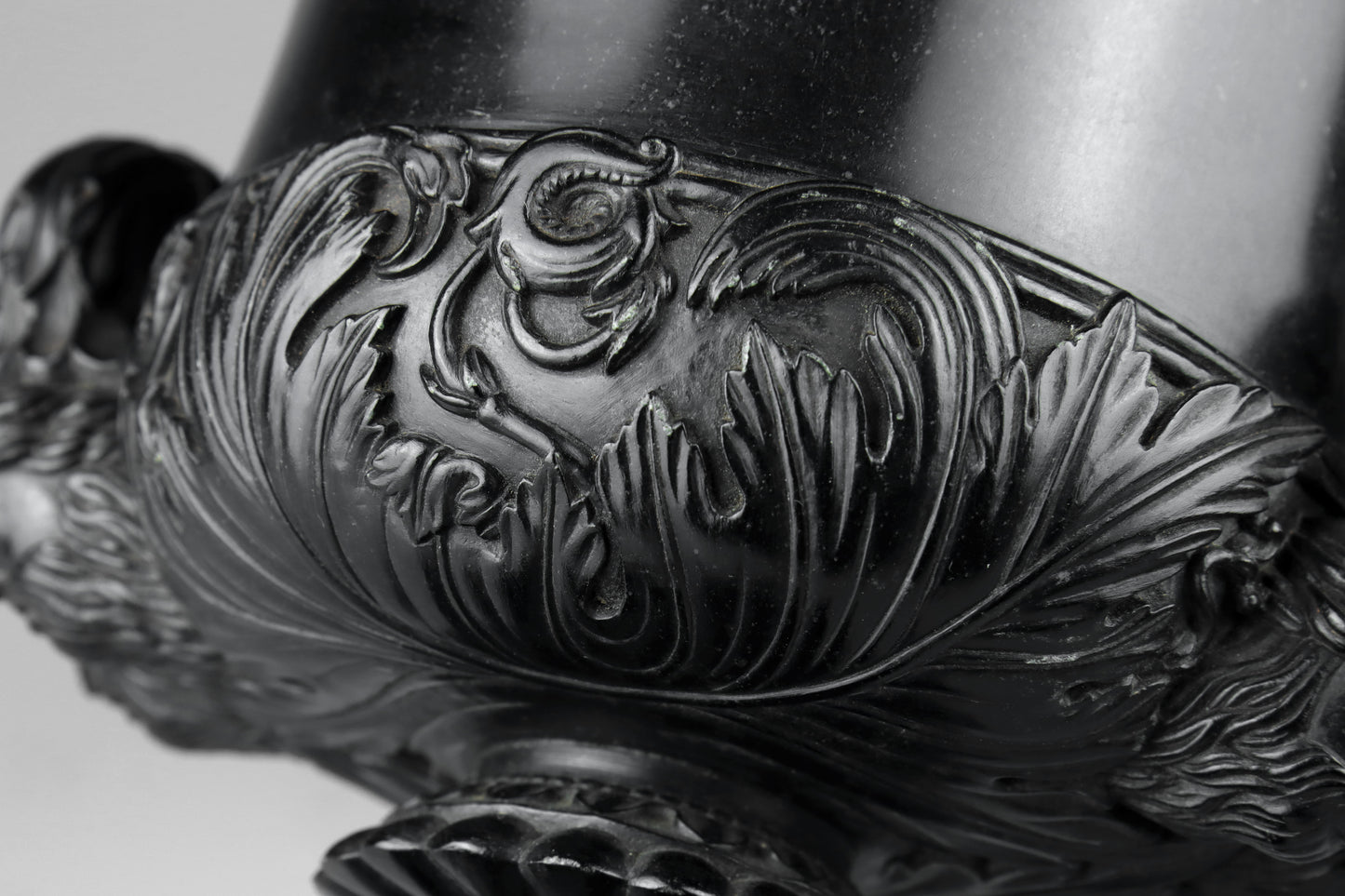 Black Marble Vase