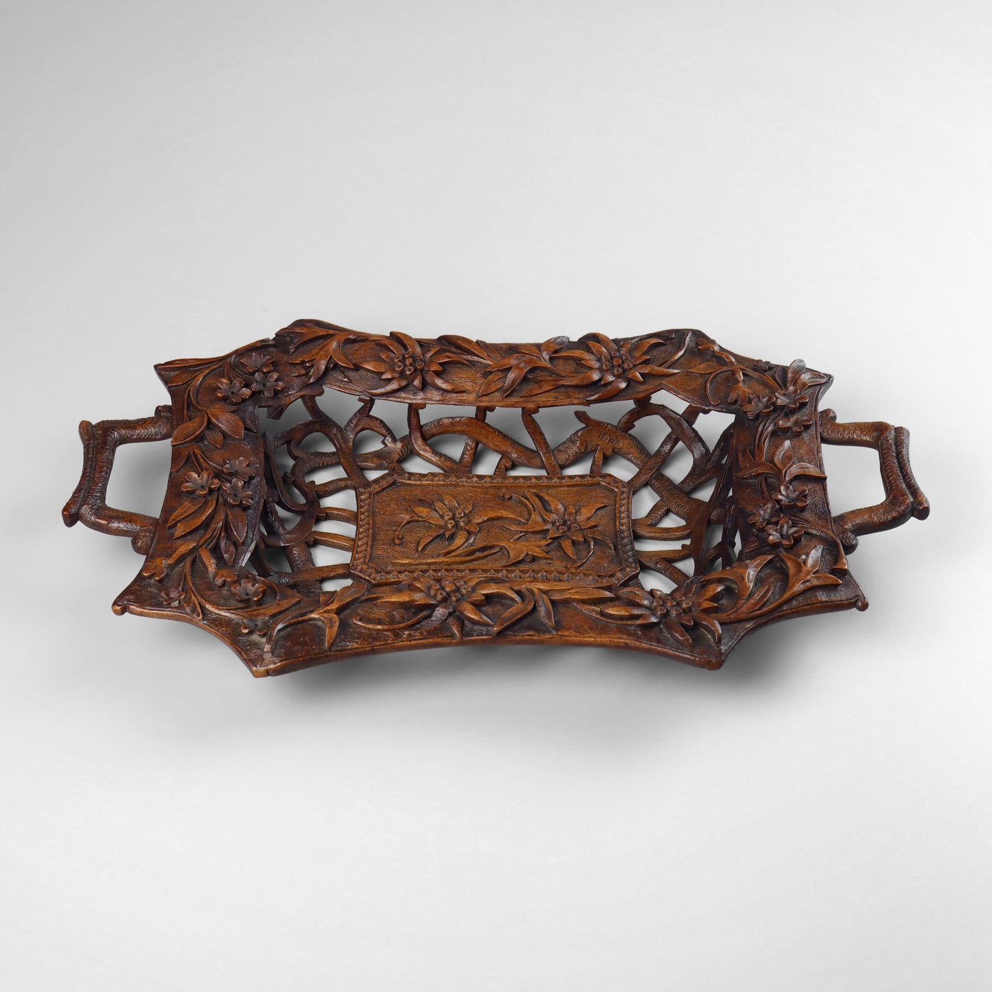 Black Forest Carved Bowl