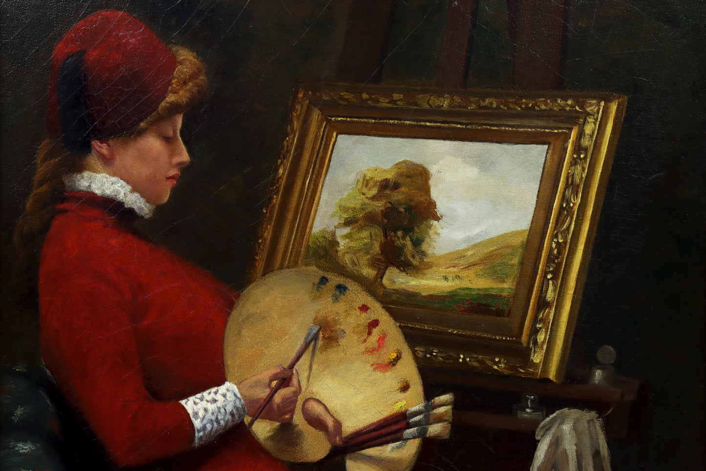 Portrait of a Female Artist