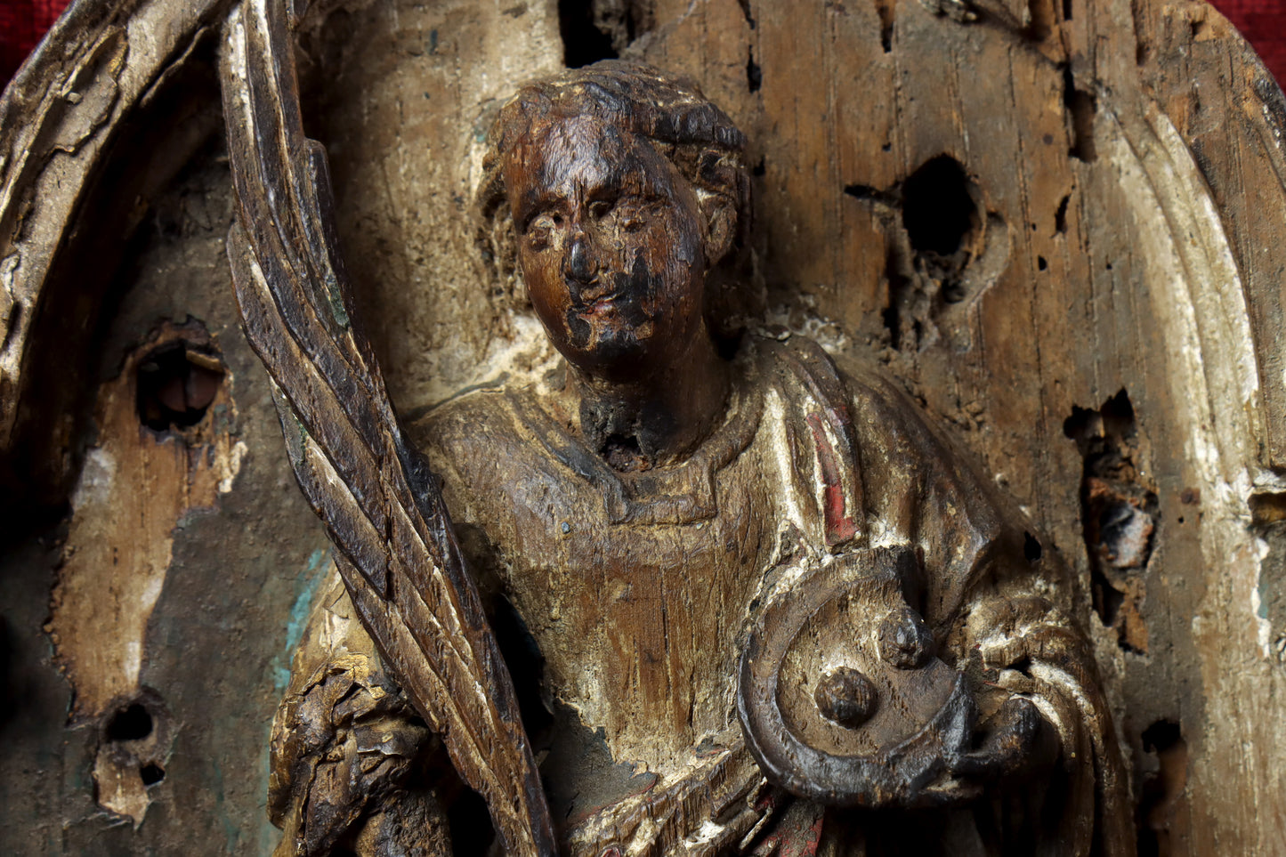 Carved Relief of Saint Lucy