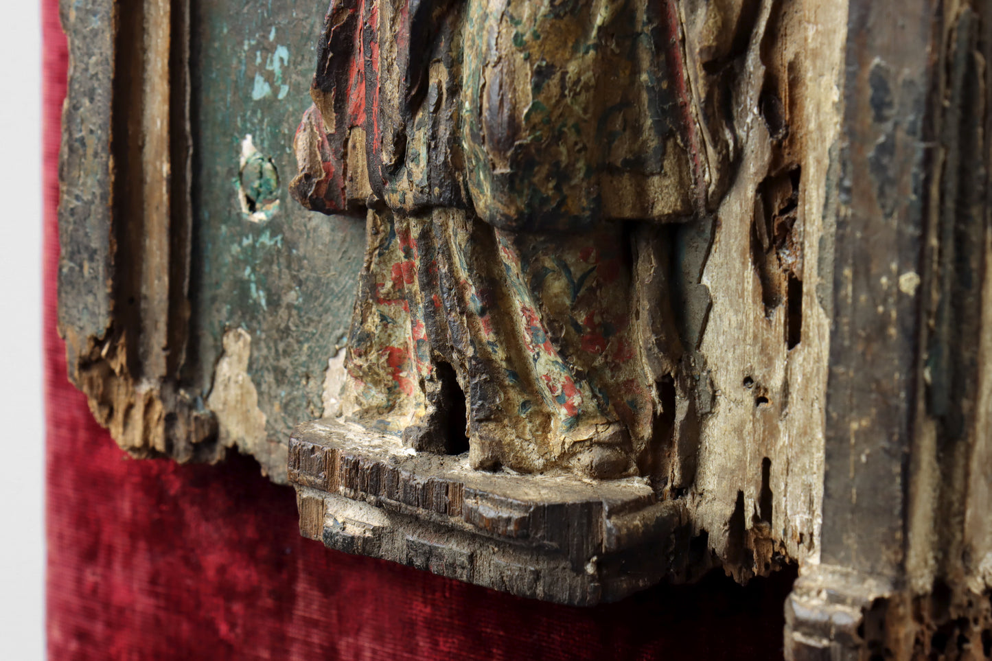 Carved Relief of Saint Lucy