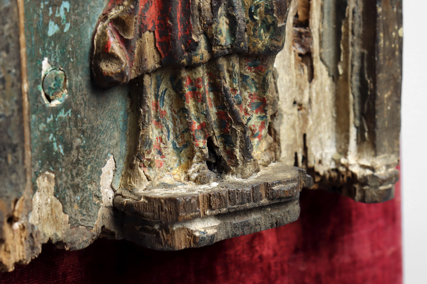 Carved Relief of Saint Lucy