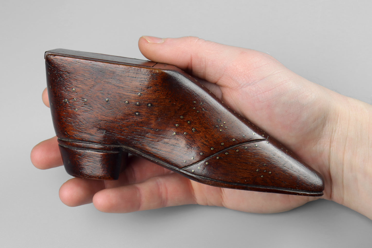 Large Shoe Snuff Box