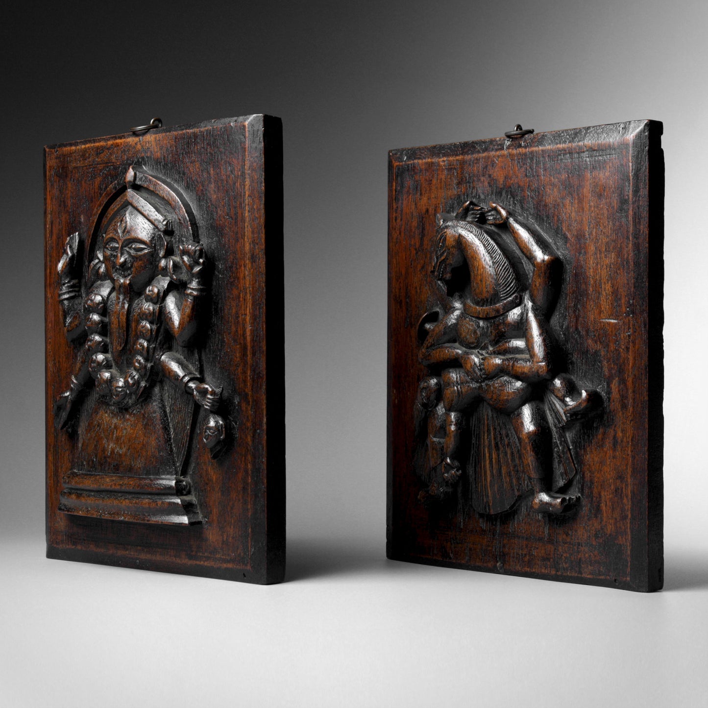 Pair of Carved Panels