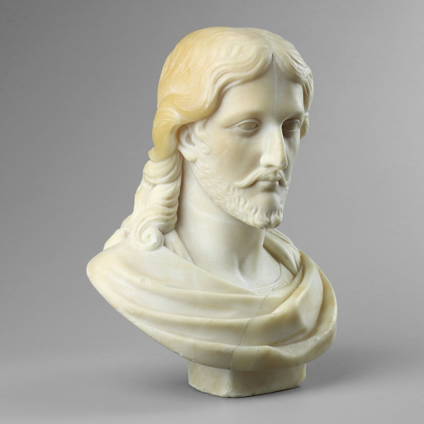Alabaster Bust of Christ