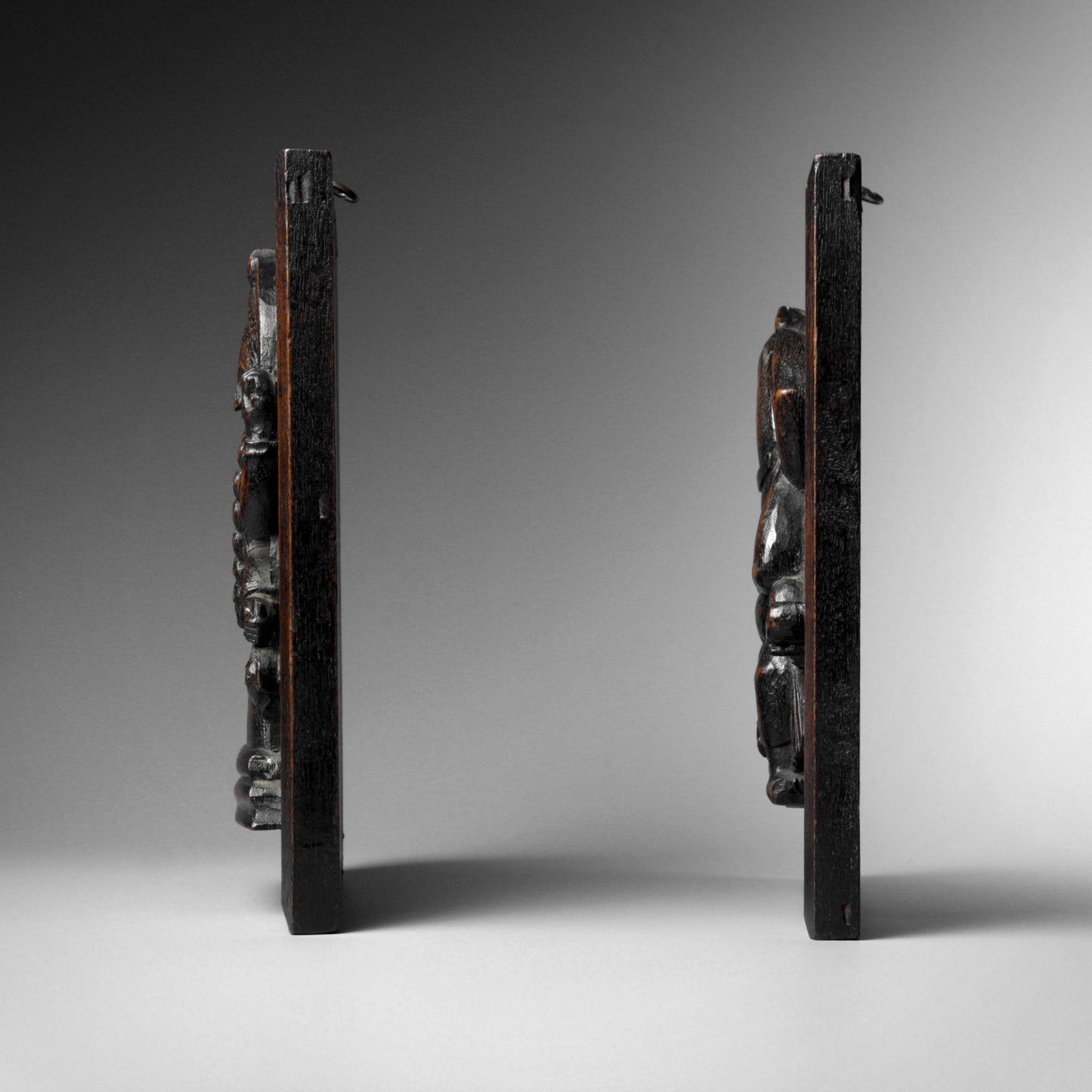 Pair of Carved Panels