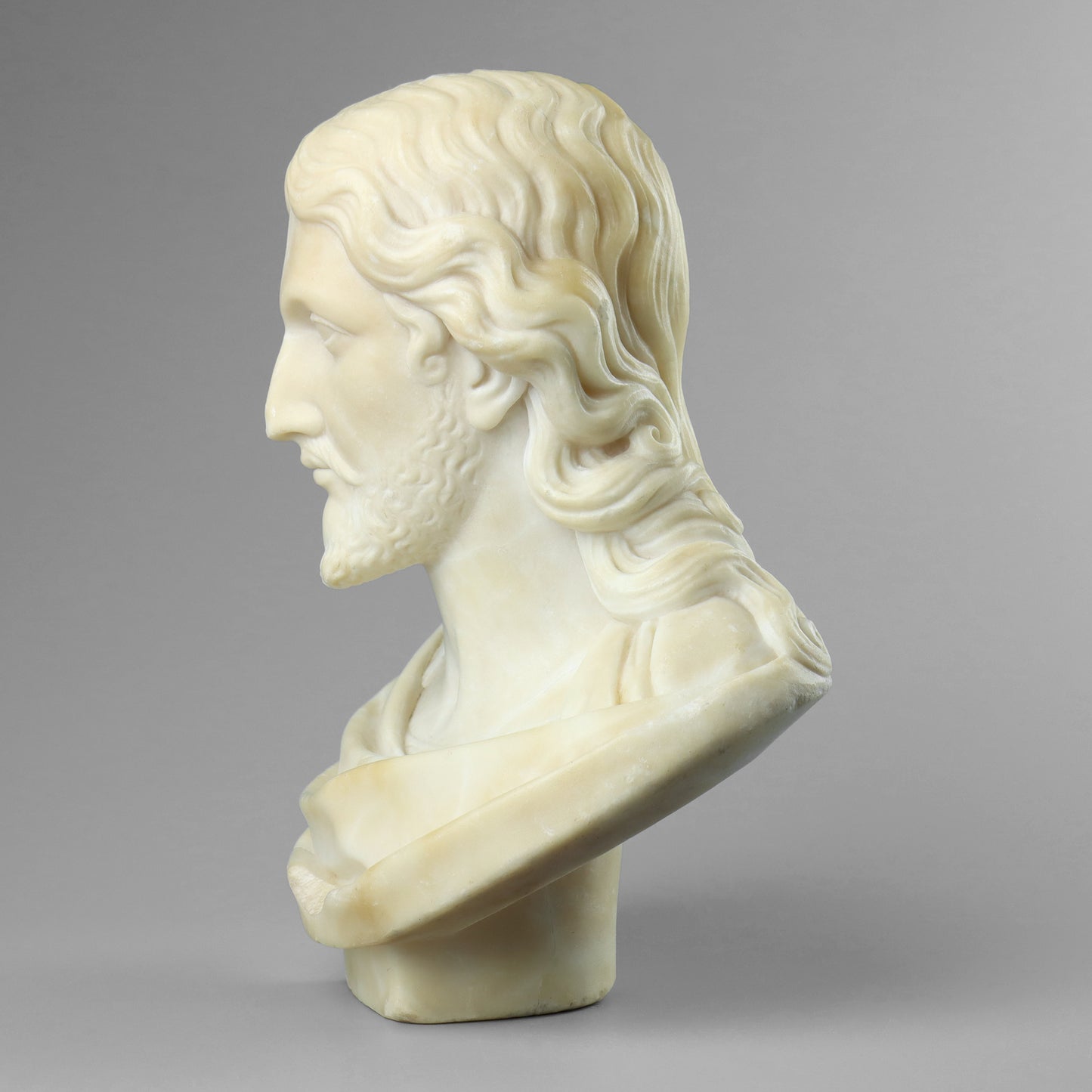 Alabaster Bust of Christ
