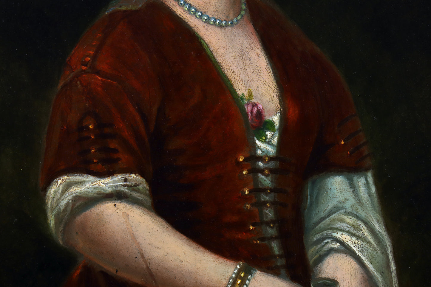 Portrait of a Lady With Silver Ewer