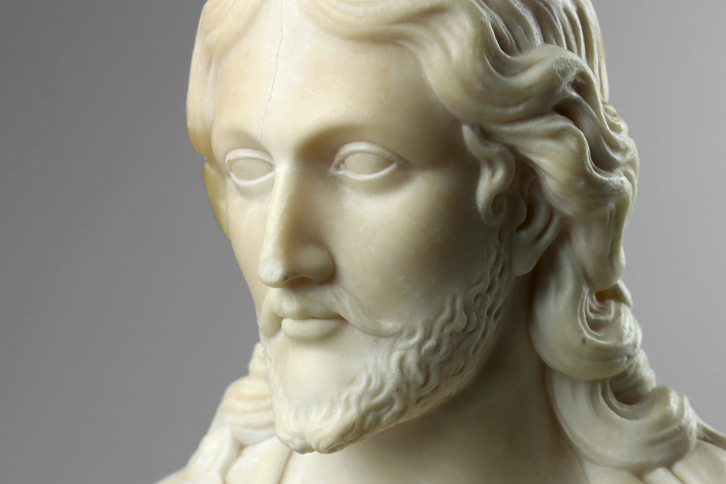 Alabaster Bust of Christ
