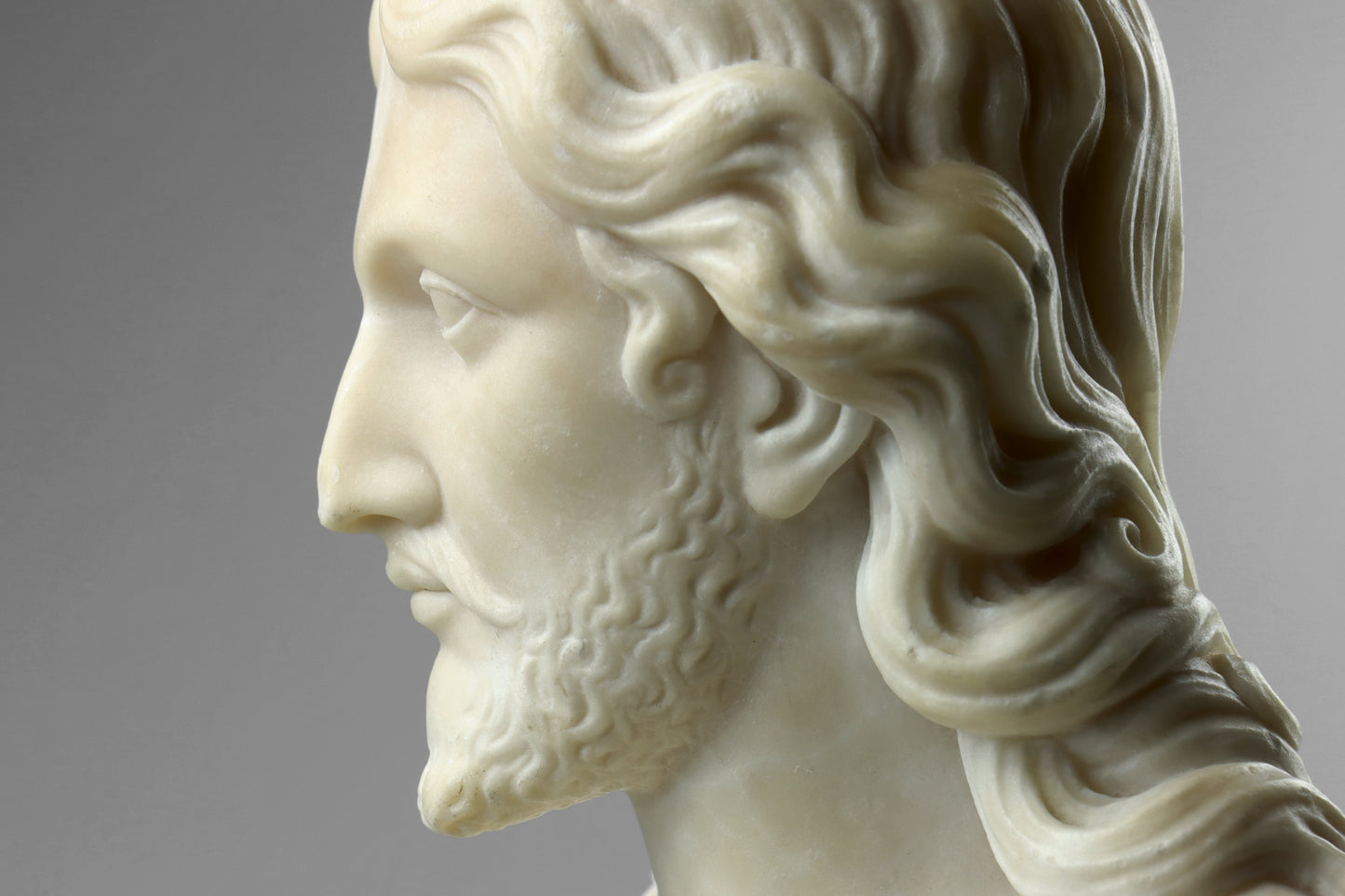 Alabaster Bust of Christ