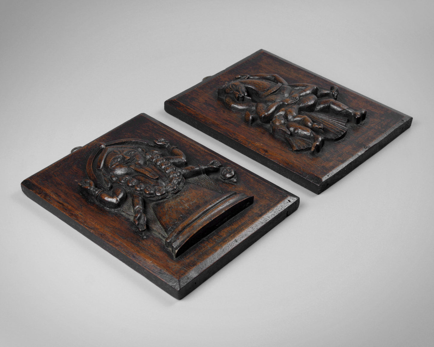 Pair of Carved Panels