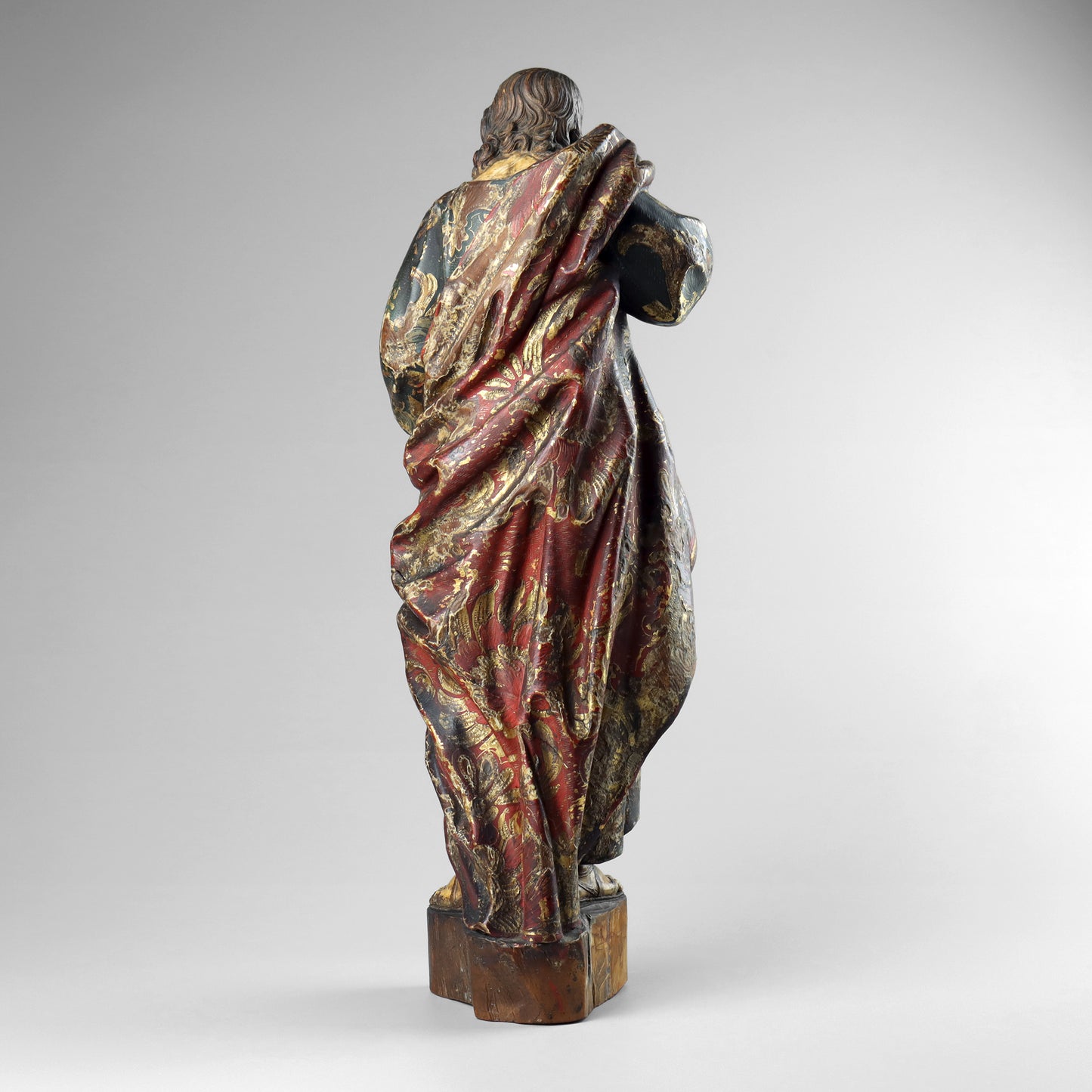 Carved Statue of St. John