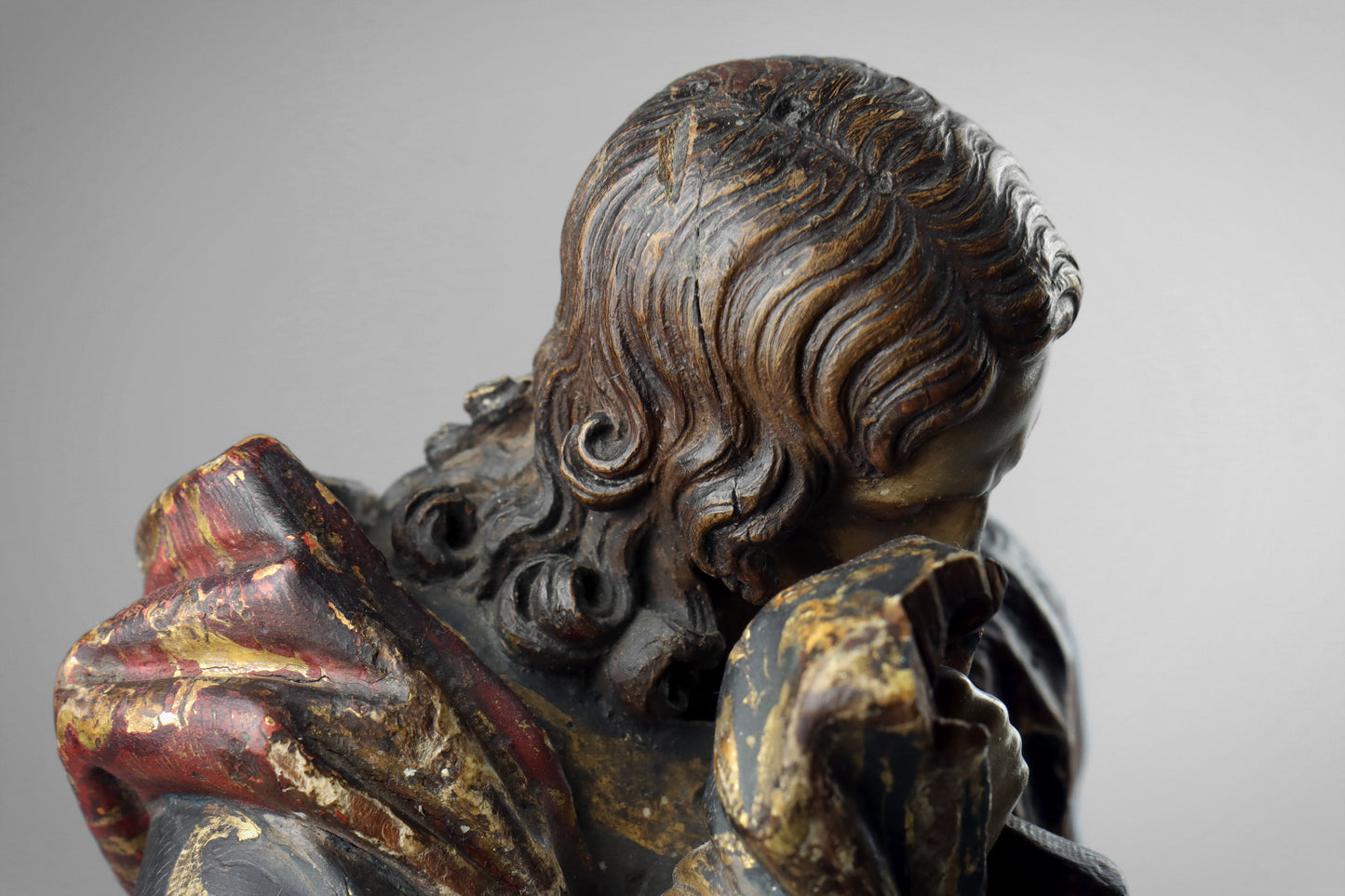 Carved Statue of St. John