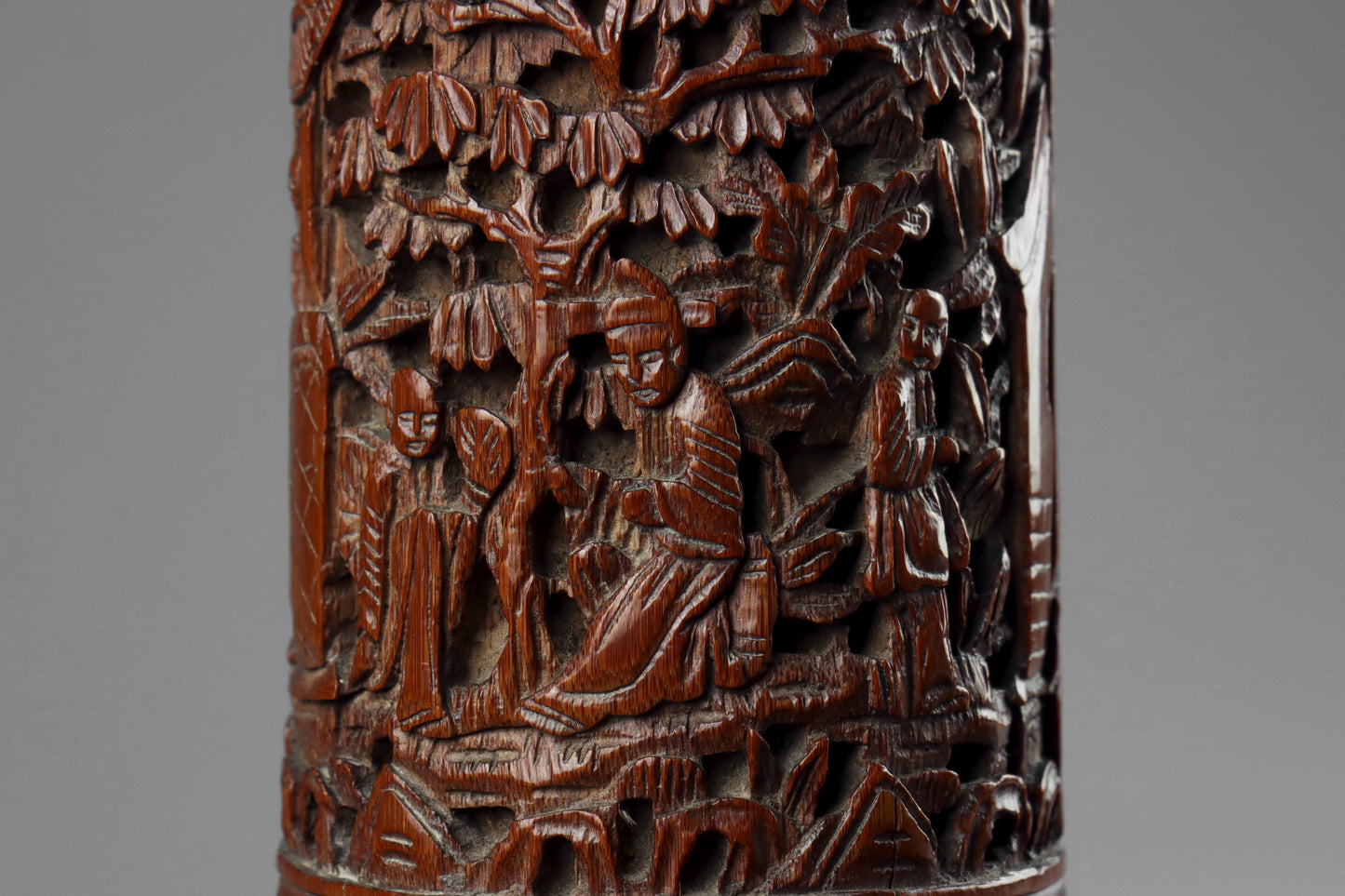 Chinese Carved Brush Pots