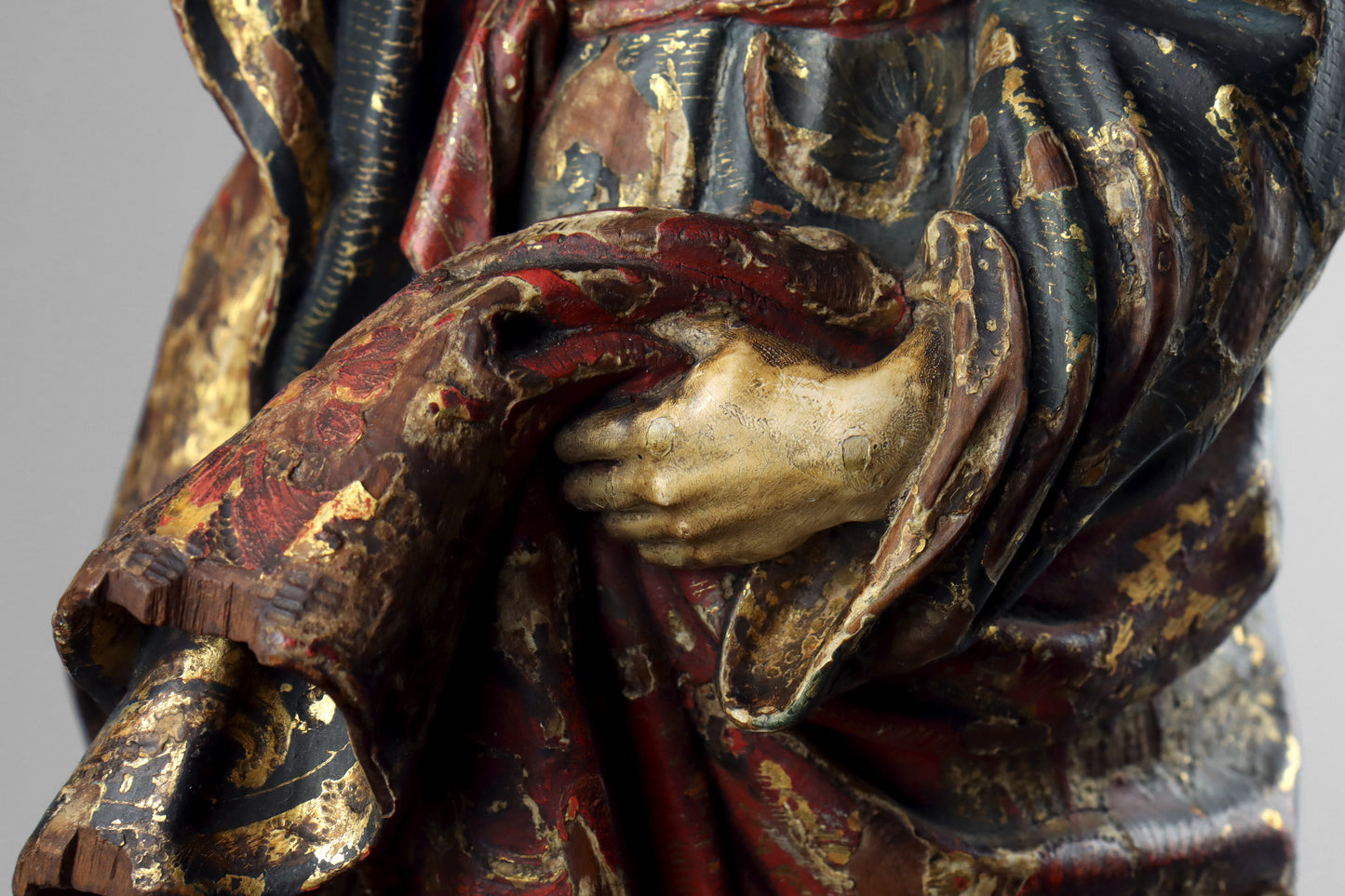 Carved Statue of St. John