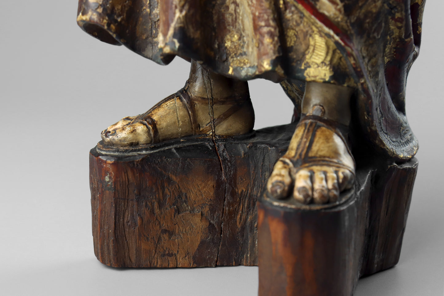 Carved Statue of St. John