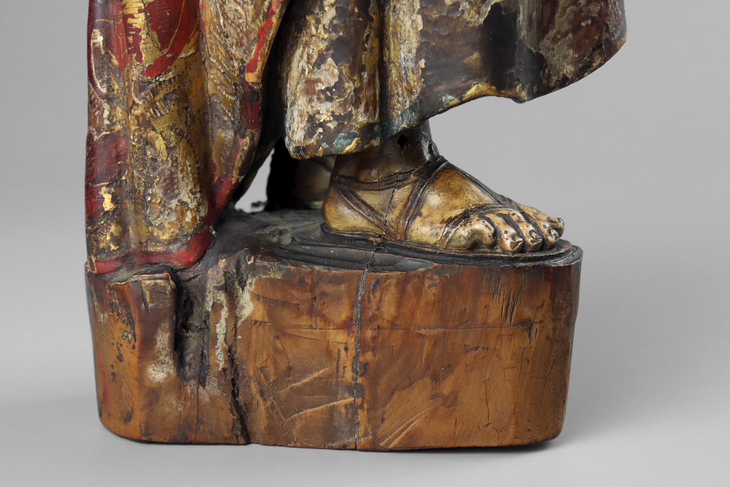 Carved Statue of St. John