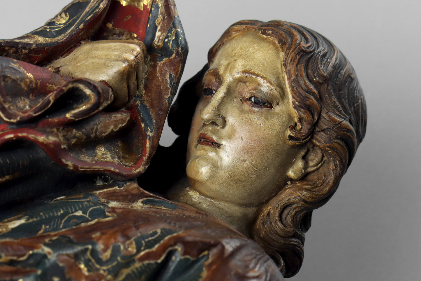 Carved Statue of St. John